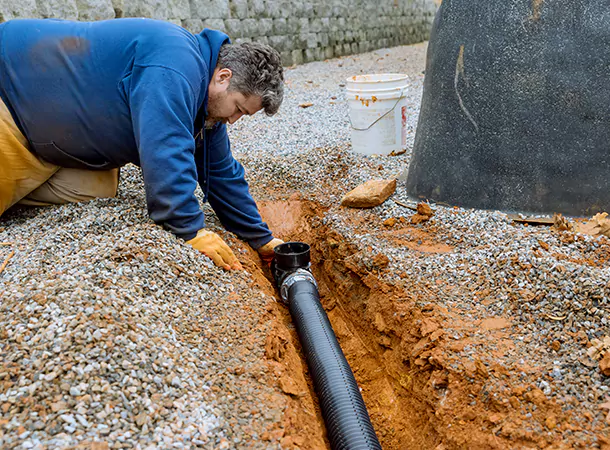 Sewer Pipe Burst Replacement in Orillia, Ontario
